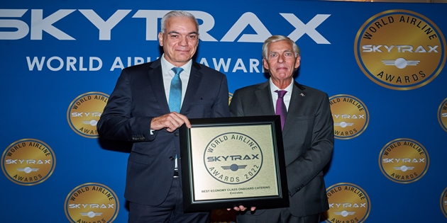 Emirates, Skytrax World Airline Awards 2022’de Üç Ödül Birden Kazandı